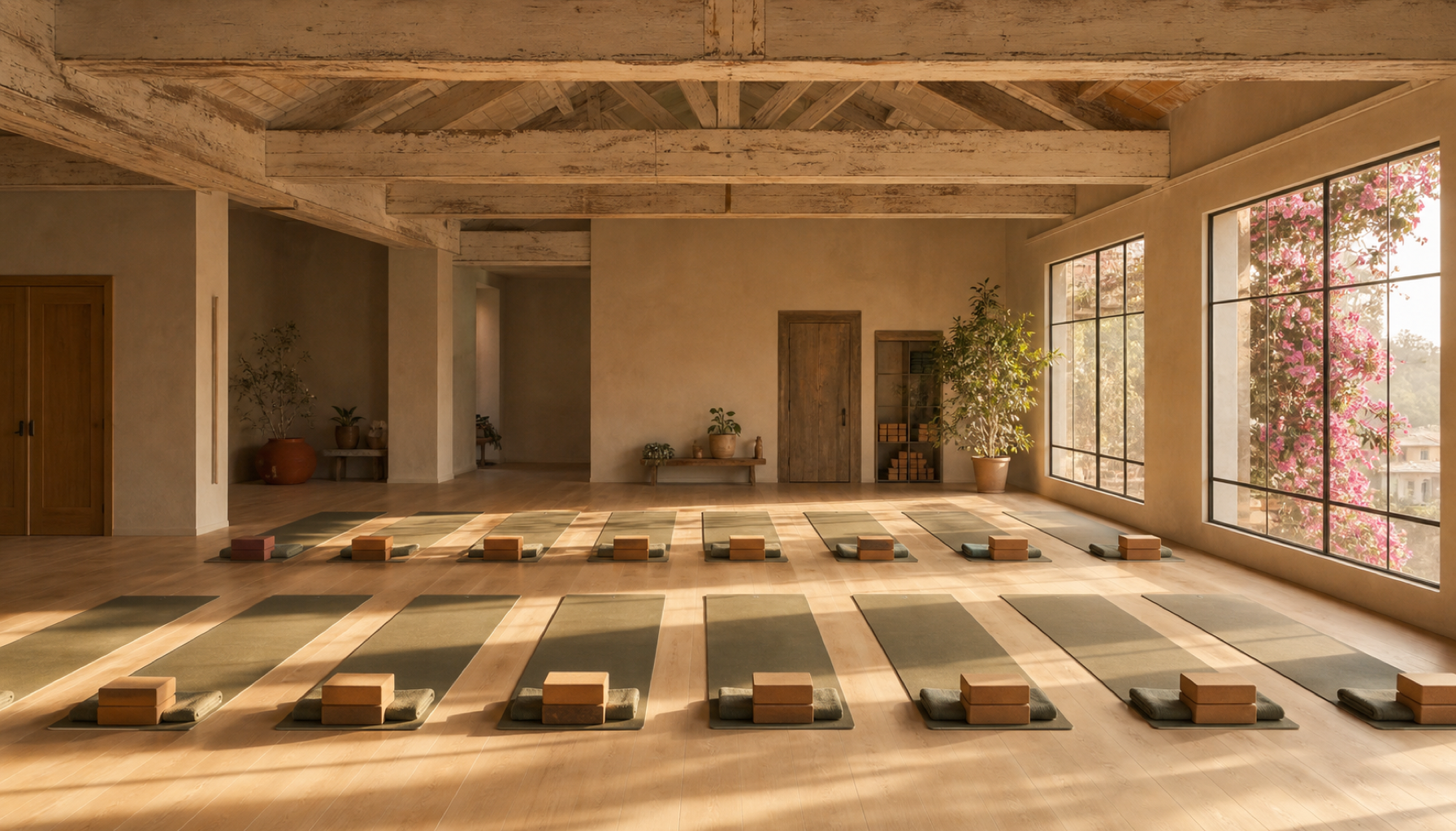 Venice Main Room, late light on the floorboards
